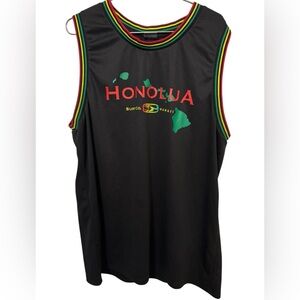 Black Honolua Surf Co Hawaii Tank Top Basketball Jersey Men’s XXL MINTY